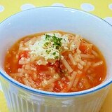 【離乳食】牛ミンチのトマトスパゲティー